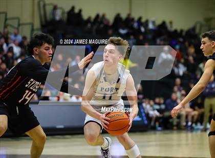 Thumbnail 2 in Port Washington vs. Syosset (NYSPHSAA Section 8 Class AAA Semifinal) photogallery.