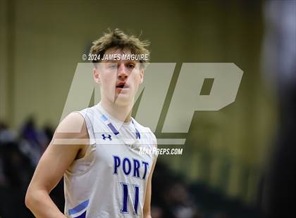 Thumbnail 1 in Port Washington vs. Syosset (NYSPHSAA Section 8 Class AAA Semifinal) photogallery.