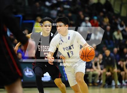 Thumbnail 1 in Port Washington vs. Syosset (NYSPHSAA Section 8 Class AAA Semifinal) photogallery.