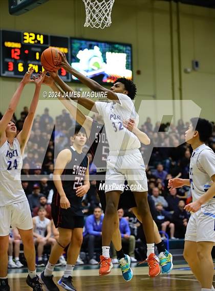 Thumbnail 1 in Port Washington vs. Syosset (NYSPHSAA Section 8 Class AAA Semifinal) photogallery.