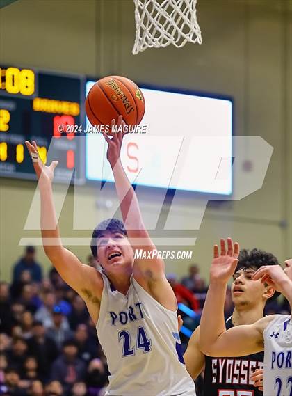 Thumbnail 3 in Port Washington vs. Syosset (NYSPHSAA Section 8 Class AAA Semifinal) photogallery.