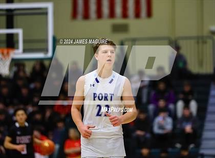 Thumbnail 1 in Port Washington vs. Syosset (NYSPHSAA Section 8 Class AAA Semifinal) photogallery.