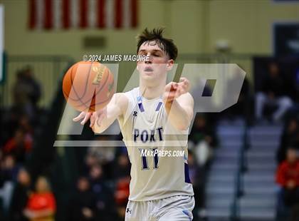 Thumbnail 1 in Port Washington vs. Syosset (NYSPHSAA Section 8 Class AAA Semifinal) photogallery.