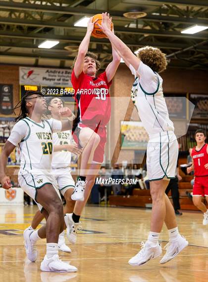 Thumbnail 3 in Northwest Guilford vs West Forsyth (Frank Spencer Holiday Classic) photogallery.