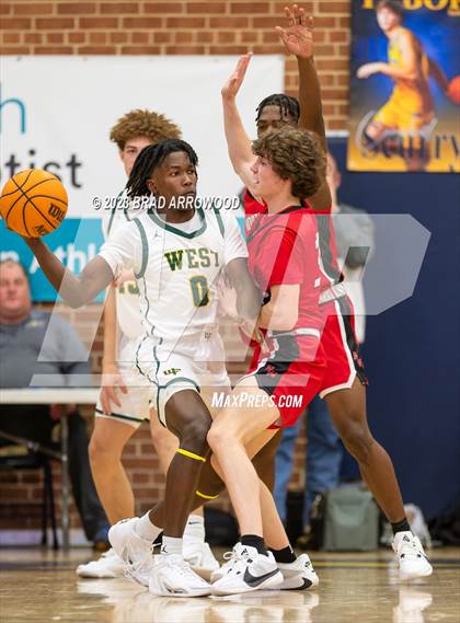 Thumbnail 3 in Northwest Guilford vs West Forsyth (Frank Spencer Holiday Classic) photogallery.