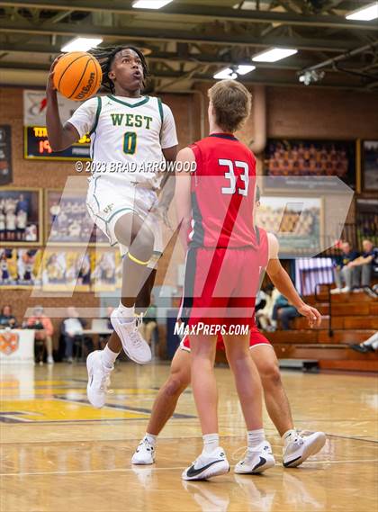 Thumbnail 3 in Northwest Guilford vs West Forsyth (Frank Spencer Holiday Classic) photogallery.