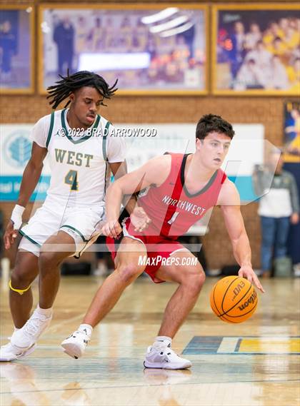 Thumbnail 1 in Northwest Guilford vs West Forsyth (Frank Spencer Holiday Classic) photogallery.