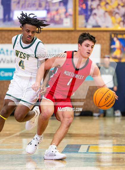 Thumbnail 3 in Northwest Guilford vs West Forsyth (Frank Spencer Holiday Classic) photogallery.