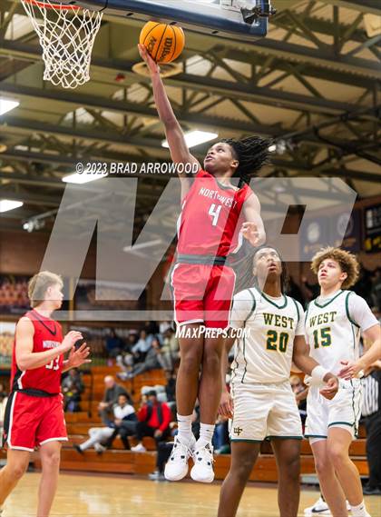 Thumbnail 2 in Northwest Guilford vs West Forsyth (Frank Spencer Holiday Classic) photogallery.