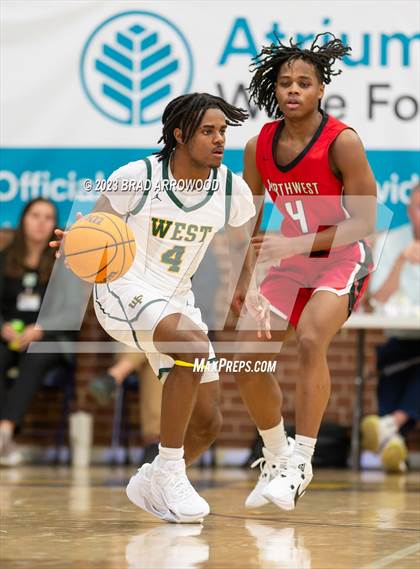 Thumbnail 2 in Northwest Guilford vs West Forsyth (Frank Spencer Holiday Classic) photogallery.