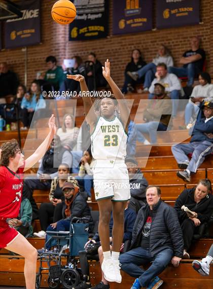 Thumbnail 3 in Northwest Guilford vs West Forsyth (Frank Spencer Holiday Classic) photogallery.