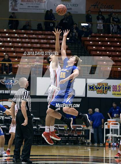 Thumbnail 1 in Ripon Christian vs. Sacramento Adventist (CIF SJS D6 Final) photogallery.