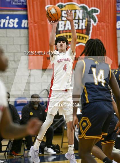 Thumbnail 2 in Boca Ciega vs Northside Christian. (SunBash Tourney) photogallery.