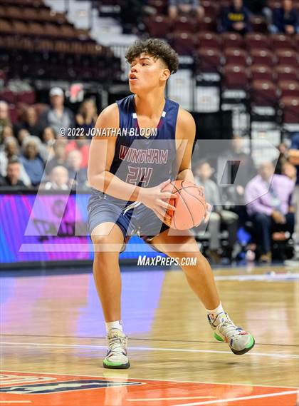 Thumbnail 2 in Windham vs. Sports & Medical Sciences Academy (CIAC Class V Final) photogallery.