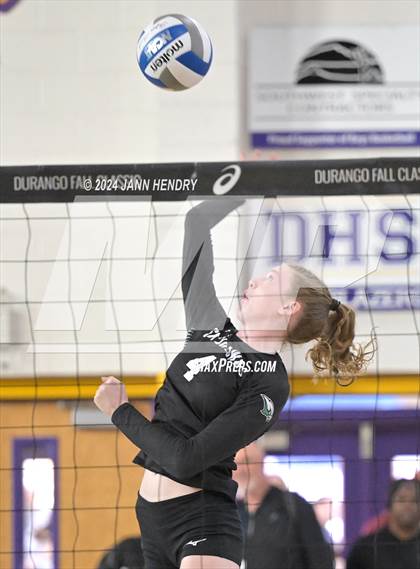 Thumbnail 2 in Skutt Catholic vs. Casteel (Durango Fall Classic) photogallery.