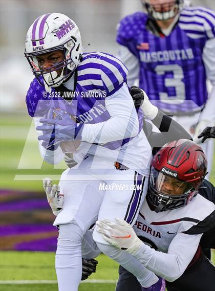 Thumbnail 2 in Peoria @ Mascoutah (IHSA 5A Quarterfinal) photogallery.