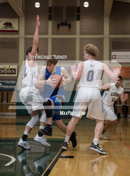 Thumbnail 3 in Redding Christian vs. Fall River (CIF NS D6 Final) photogallery.