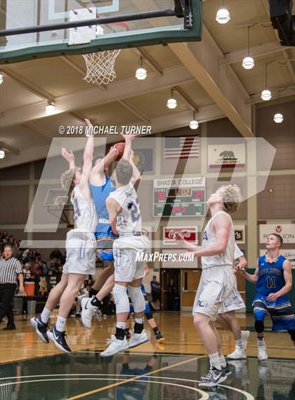 Thumbnail 1 in Redding Christian vs. Fall River (CIF NS D6 Final) photogallery.