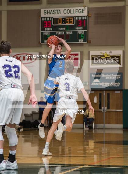Thumbnail 3 in Redding Christian vs. Fall River (CIF NS D6 Final) photogallery.
