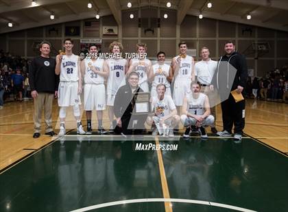 Thumbnail 1 in Redding Christian vs. Fall River (CIF NS D6 Final) photogallery.