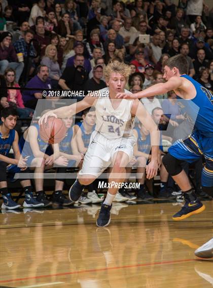 Thumbnail 2 in Redding Christian vs. Fall River (CIF NS D6 Final) photogallery.