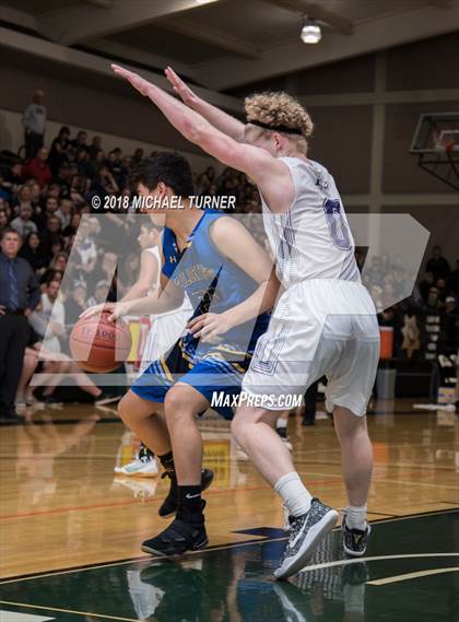 Thumbnail 2 in Redding Christian vs. Fall River (CIF NS D6 Final) photogallery.
