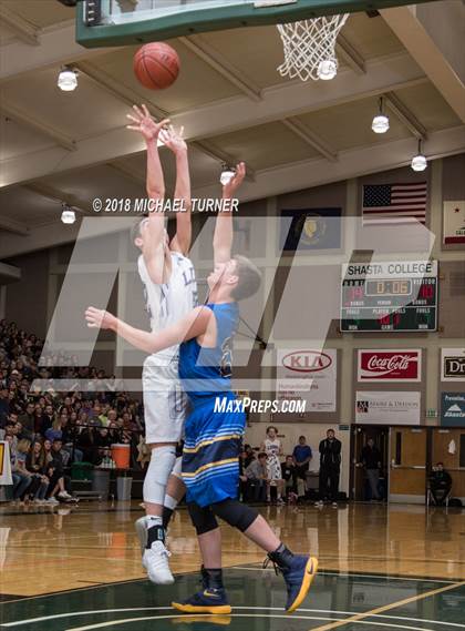 Thumbnail 1 in Redding Christian vs. Fall River (CIF NS D6 Final) photogallery.