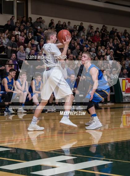 Thumbnail 2 in Redding Christian vs. Fall River (CIF NS D6 Final) photogallery.