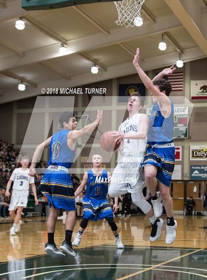 Thumbnail 3 in Redding Christian vs. Fall River (CIF NS D6 Final) photogallery.
