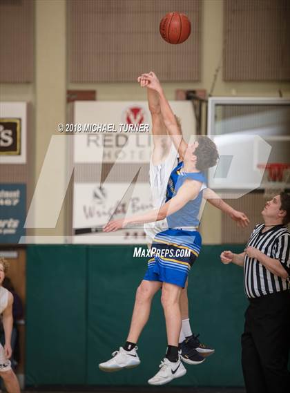 Thumbnail 3 in Redding Christian vs. Fall River (CIF NS D6 Final) photogallery.