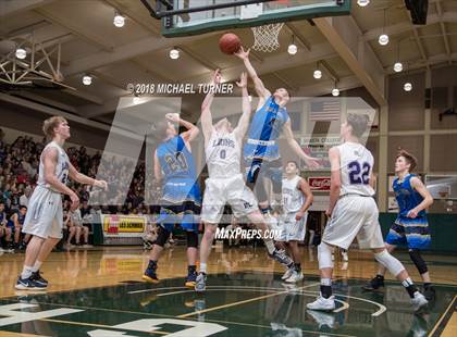 Thumbnail 3 in Redding Christian vs. Fall River (CIF NS D6 Final) photogallery.