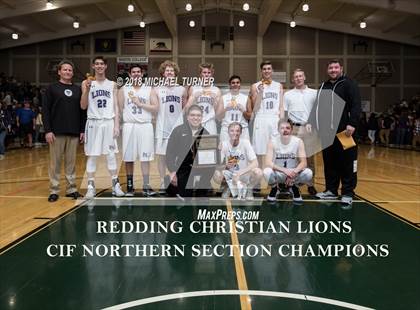 Thumbnail 3 in Redding Christian vs. Fall River (CIF NS D6 Final) photogallery.