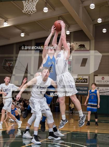 Thumbnail 3 in Redding Christian vs. Fall River (CIF NS D6 Final) photogallery.