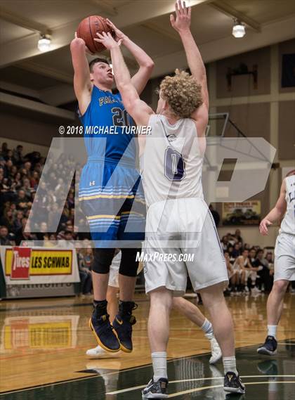 Thumbnail 2 in Redding Christian vs. Fall River (CIF NS D6 Final) photogallery.