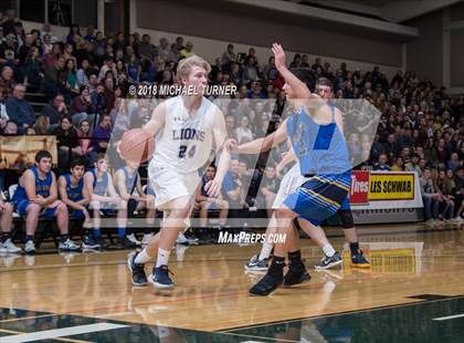 Thumbnail 2 in Redding Christian vs. Fall River (CIF NS D6 Final) photogallery.