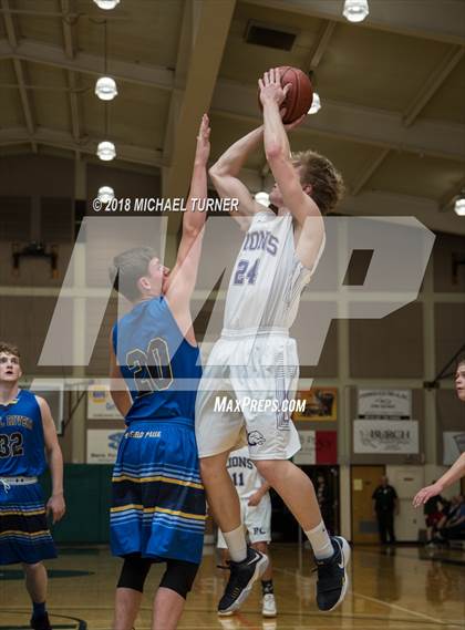 Thumbnail 3 in Redding Christian vs. Fall River (CIF NS D6 Final) photogallery.
