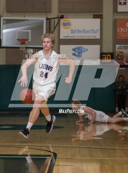 Thumbnail 2 in Redding Christian vs. Fall River (CIF NS D6 Final) photogallery.