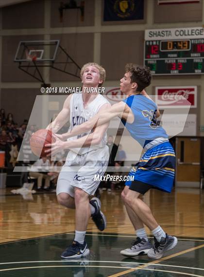 Thumbnail 1 in Redding Christian vs. Fall River (CIF NS D6 Final) photogallery.