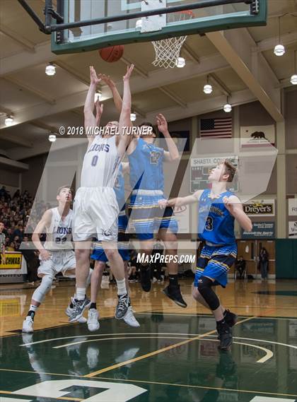 Thumbnail 2 in Redding Christian vs. Fall River (CIF NS D6 Final) photogallery.