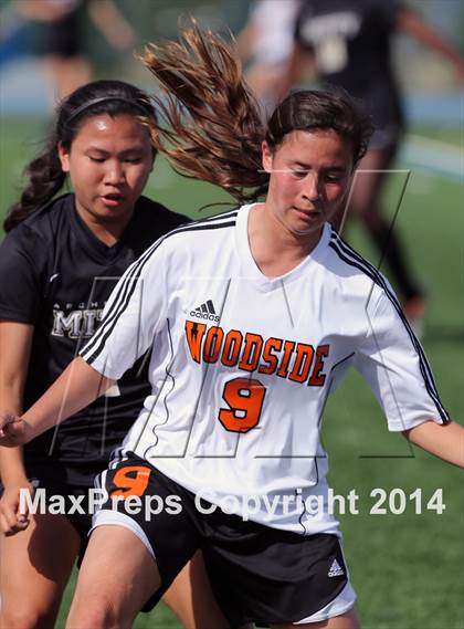 Thumbnail 3 in Archbishop Mitty vs. Woodside (CIF CCS D2 Final) photogallery.