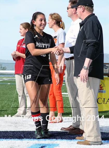 Thumbnail 2 in Archbishop Mitty vs. Woodside (CIF CCS D2 Final) photogallery.