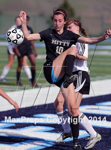 Thumbnail 2 in Archbishop Mitty vs. Woodside (CIF CCS D2 Final) photogallery.