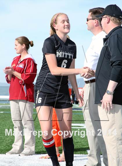 Thumbnail 2 in Archbishop Mitty vs. Woodside (CIF CCS D2 Final) photogallery.
