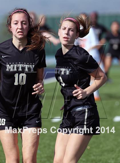 Thumbnail 1 in Archbishop Mitty vs. Woodside (CIF CCS D2 Final) photogallery.
