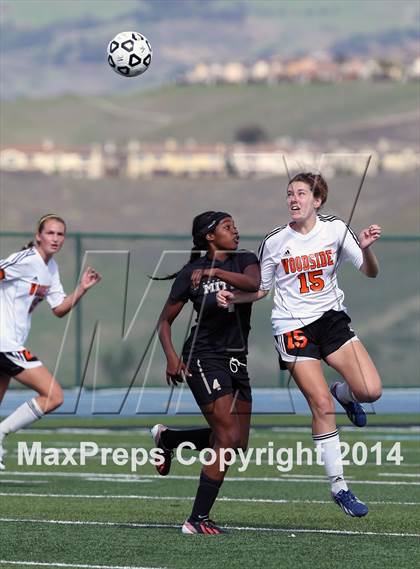 Thumbnail 2 in Archbishop Mitty vs. Woodside (CIF CCS D2 Final) photogallery.