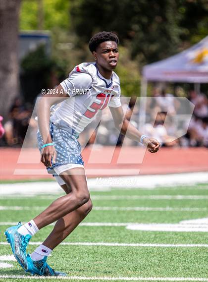 Thumbnail 1 in Healdsburg vs Rancho Cotate (Santa Rosa Junior College Bear Cubs 7 on 7 Tournament) photogallery.