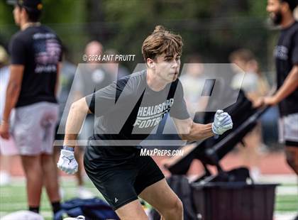 Thumbnail 1 in Healdsburg vs Rancho Cotate (Santa Rosa Junior College Bear Cubs 7 on 7 Tournament) photogallery.