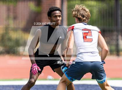 Thumbnail 3 in Healdsburg vs Rancho Cotate (Santa Rosa Junior College Bear Cubs 7 on 7 Tournament) photogallery.