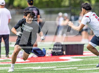 Thumbnail 2 in Healdsburg vs Rancho Cotate (Santa Rosa Junior College Bear Cubs 7 on 7 Tournament) photogallery.