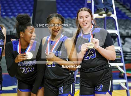 Thumbnail 2 in Broaddus vs. Eula (UIL 1A Basketball Division I Final Medal Ceremony) photogallery.